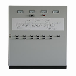 Sewage control cabinet